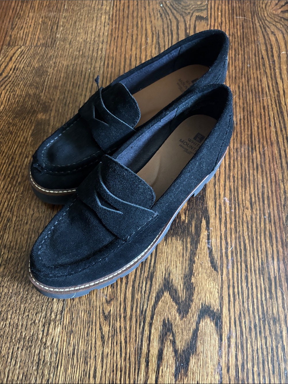 Black Suede Loafers